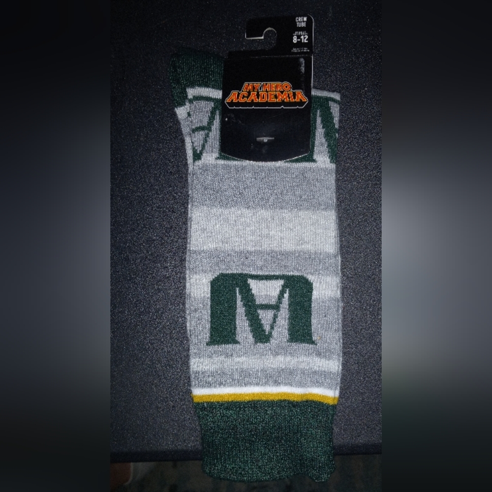My Hero.Academia Men Crew Sock 8-12